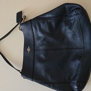 COACH Lexy Shoulder Bag - Metalic Denim F38879